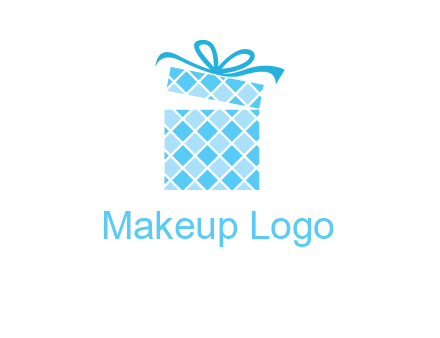 pattern gift box logo