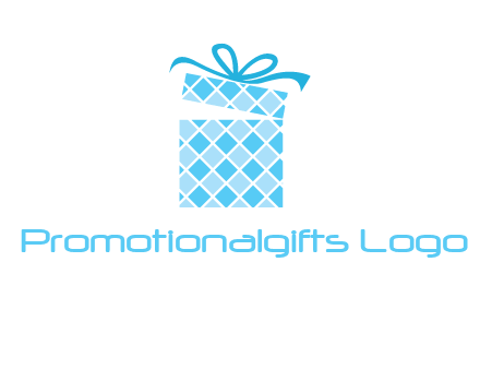 pattern gift box logo