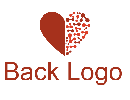 molecules in heart pharmacy logo