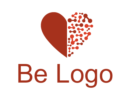 molecules in heart pharmacy logo