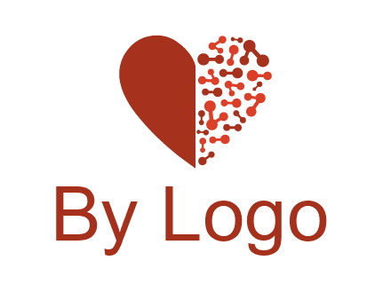 molecules in heart pharmacy logo