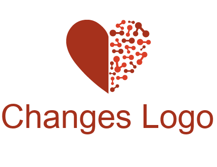 molecules in heart pharmacy logo