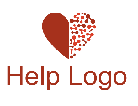 molecules in heart pharmacy logo
