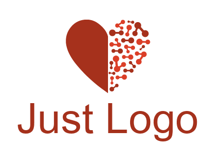 molecules in heart pharmacy logo