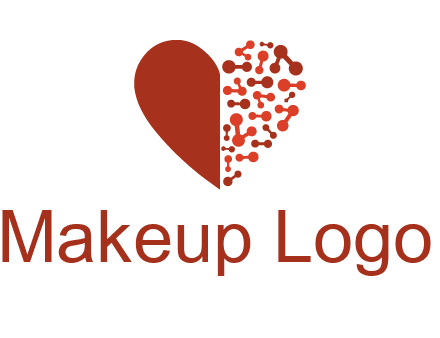 molecules in heart pharmacy logo