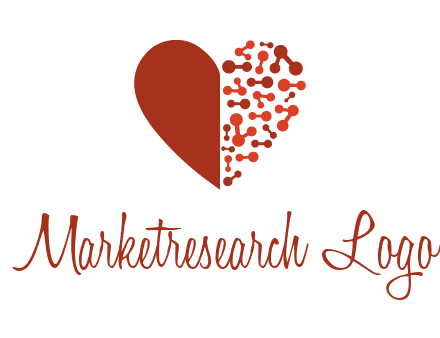 molecules in heart pharmacy logo