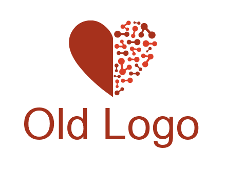 molecules in heart pharmacy logo