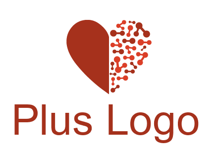 molecules in heart pharmacy logo
