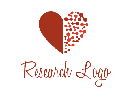 molecules in heart pharmacy logo