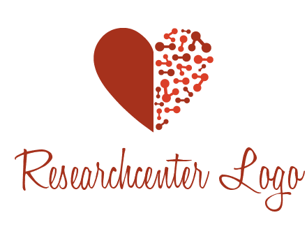 molecules in heart pharmacy logo