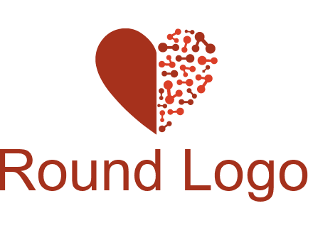 molecules in heart pharmacy logo
