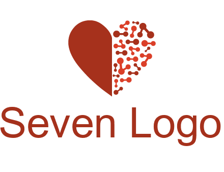 molecules in heart pharmacy logo
