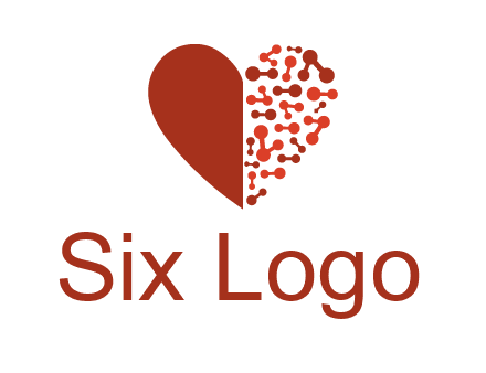 molecules in heart pharmacy logo