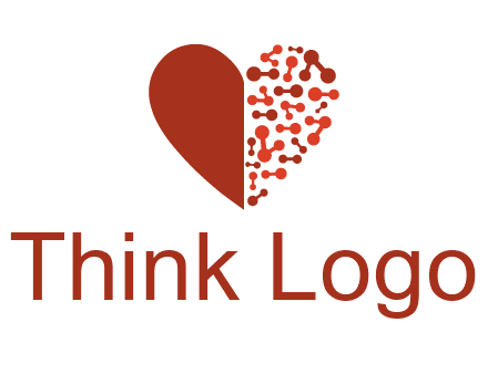 molecules in heart pharmacy logo