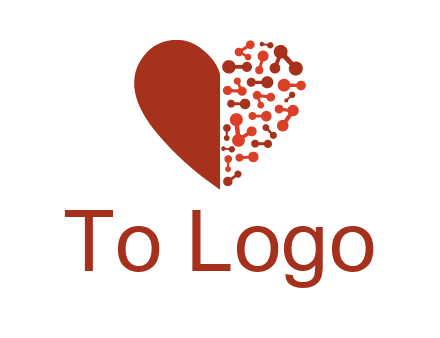 molecules in heart pharmacy logo