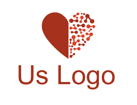 molecules in heart pharmacy logo