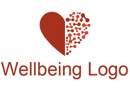 molecules in heart pharmacy logo