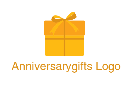 present box with bow on top icon