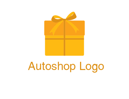 present box with bow on top icon