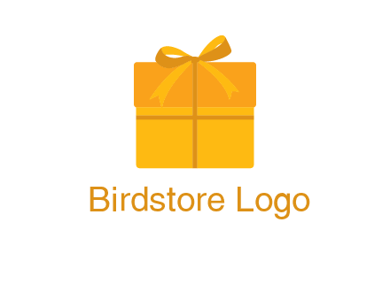 present box with bow on top icon