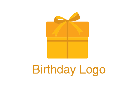 present box with bow on top icon