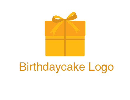 present box with bow on top icon