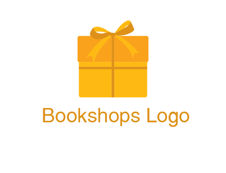 present box with bow on top icon