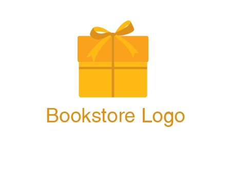 present box with bow on top icon