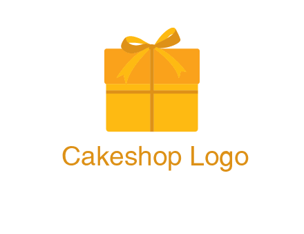 present box with bow on top icon