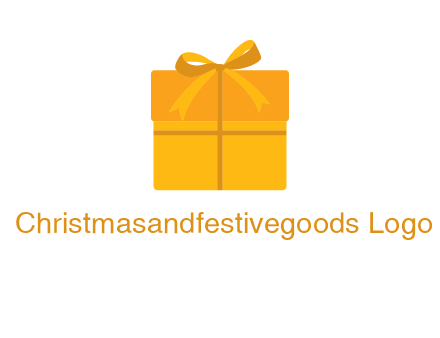present box with bow on top icon