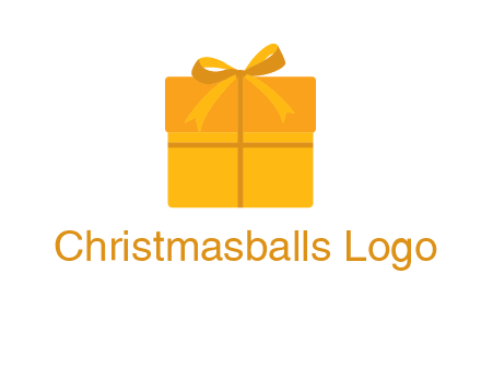 present box with bow on top icon