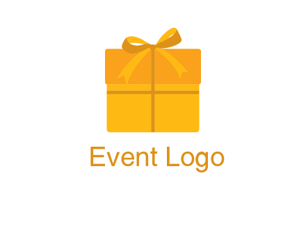 present box with bow on top icon