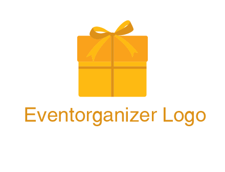 present box with bow on top icon