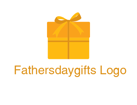 present box with bow on top icon