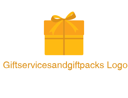 present box with bow on top icon