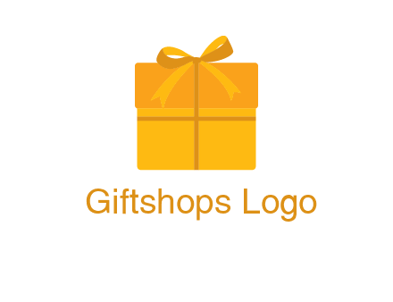 present box with bow on top icon