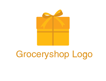present box with bow on top icon