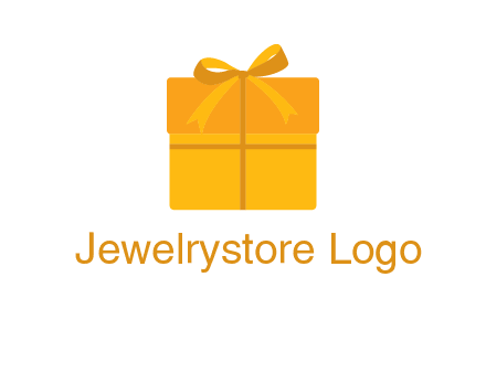 present box with bow on top icon