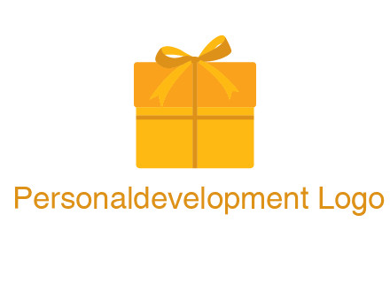 present box with bow on top icon