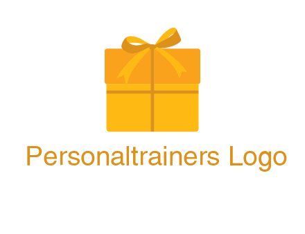present box with bow on top icon
