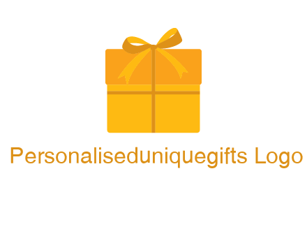 present box with bow on top icon