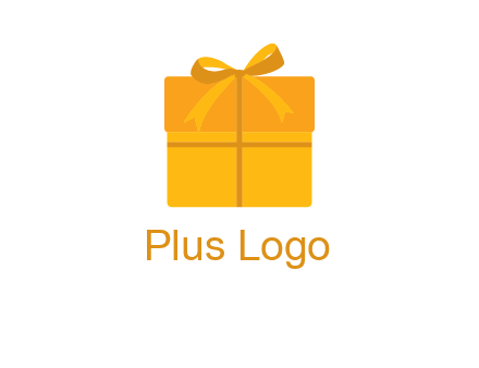 present box with bow on top icon