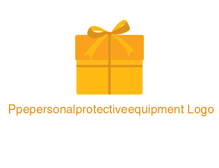 present box with bow on top icon