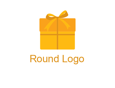present box with bow on top icon