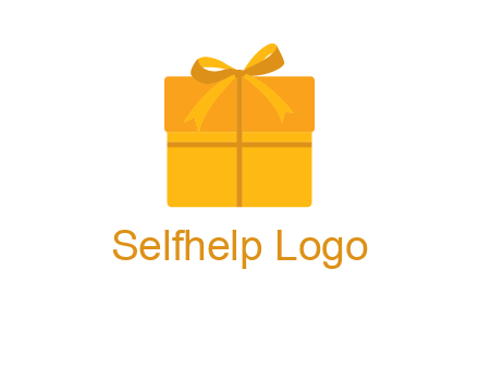 present box with bow on top icon