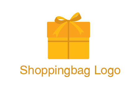 present box with bow on top icon