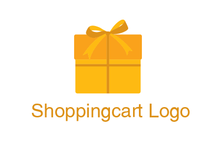 present box with bow on top icon
