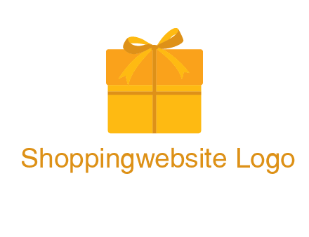 present box with bow on top icon