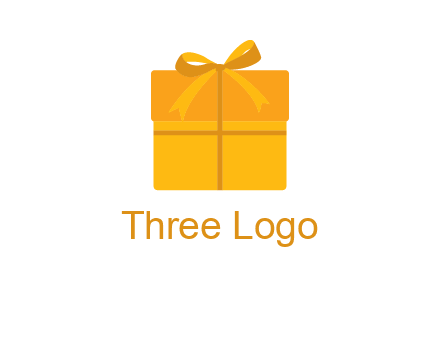 present box with bow on top icon