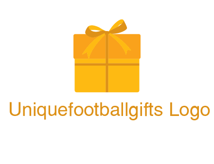 present box with bow on top icon